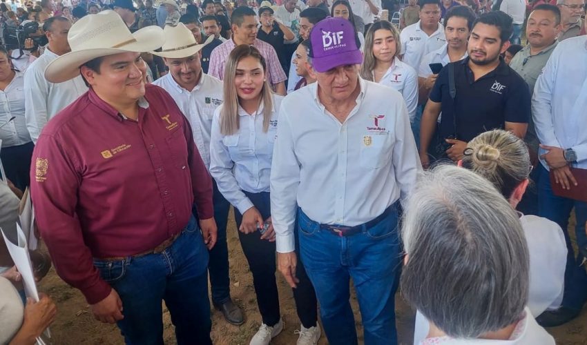 Brigada “Transformando Familias”, en el Ejido Flechadores, municipio de San Nicolás.