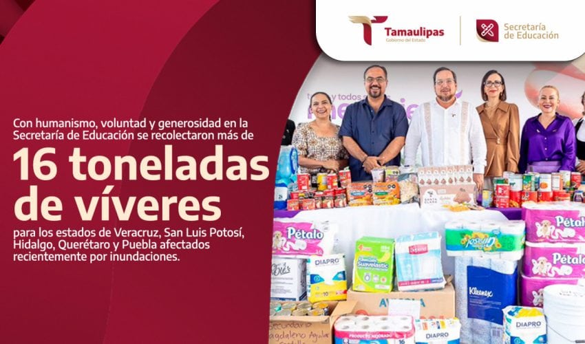 Apoyo a los estados afectados por las recientes inundaciones.