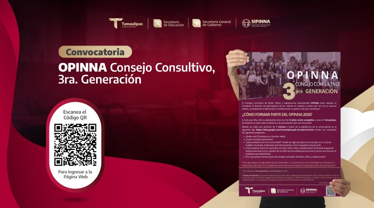 OPINNA Consejo Consultivo, 3ra. generación.