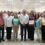 Titular de la Unidad Ejecutiva, presidió la conferencia “Prevención del Cáncer de Mama”