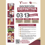 Inscripción Definitiva para la Educación Básica 2026-2027