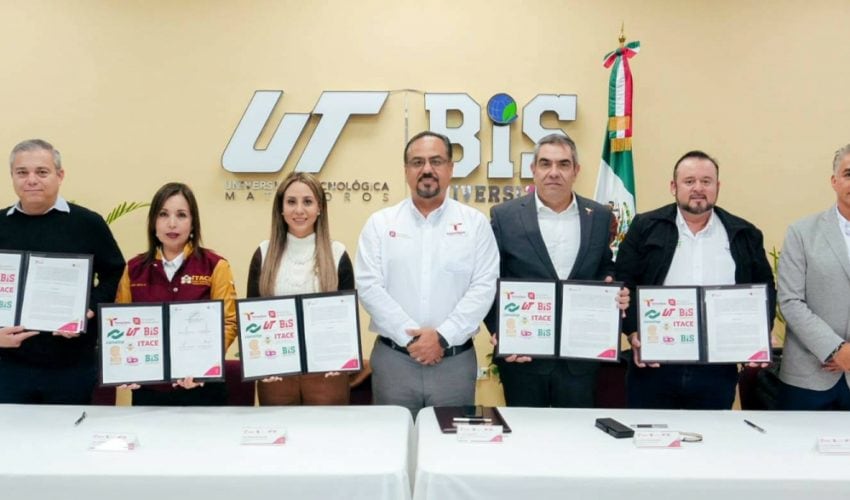Firmó UTM Convenio de Colaboración con Instituciones de Educación Media Superior de Tamaulipas