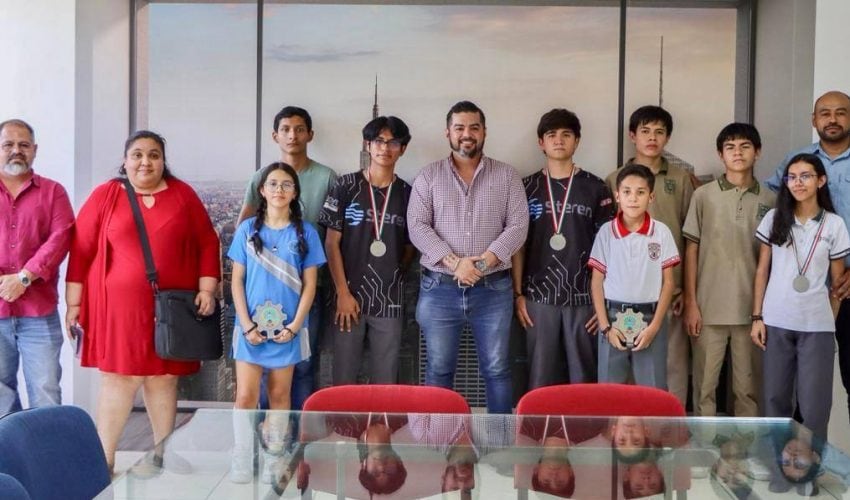 Triunfan estudiantes tamaulipecos en Olimpiada de Ciencia y Tecnología