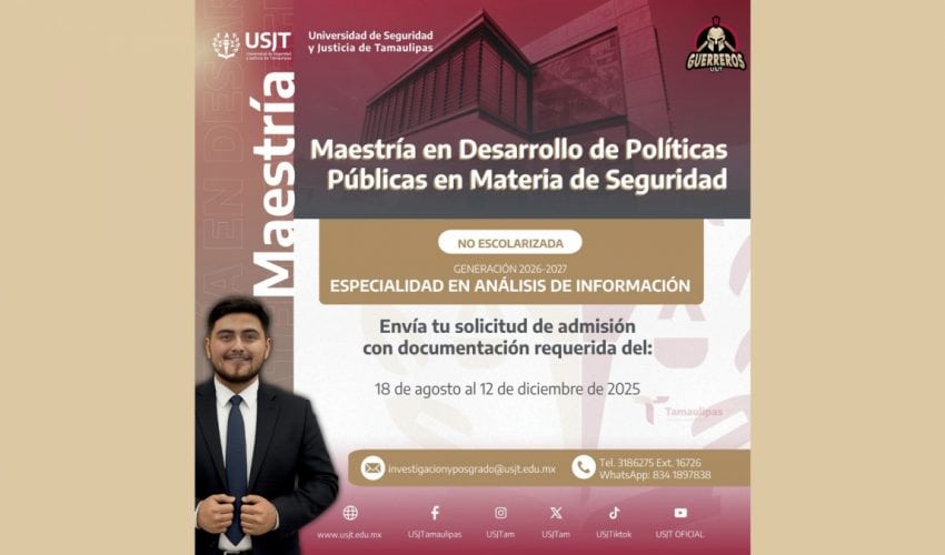 Maestría en Desarrollo de Políticas Públicas en Materia de Seguridad