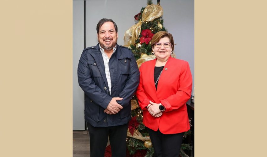 Secretario de Educación en la entidad, sostuvo reunión de trabajo con la rectora de la UT de Altamira