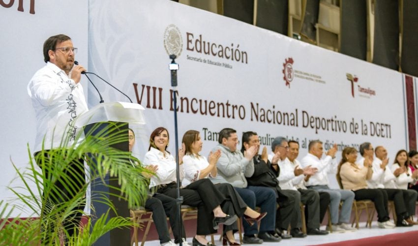 Inauguración del VIII Encuentro Nacional Deportivo DGETI 2025