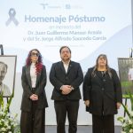 Homenaje Póstumo en memoria del Dr. Juan Guillermo Mansur Arzola y del Sr. Jorge Alfredo Saucedo García