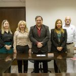 Reunión del secretario de Educación y la titular del SIPINNA
