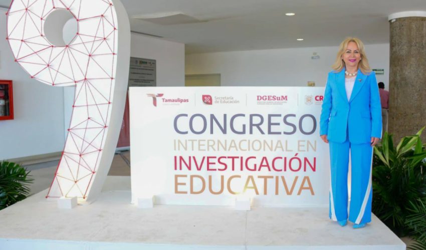 Subsecretaria de Educación Básica, participó como ponente en el 9º Congreso Internacional en Investigación Educativa