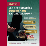¡Unidos contra la extorsión!