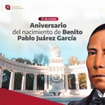 220 aniversario del nacimiento de Benito Pablo Juárez García