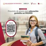 Convocatoria Provisión de Plazas para Educación Gratuita en MGIMO