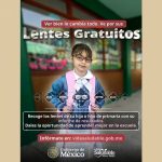 Lentes gratuitos para niñas y niños de primarias