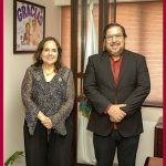 Secretario de Educación, recibió a la diputada local Congreso del Estado, Yuriria Iturbe Vázquez