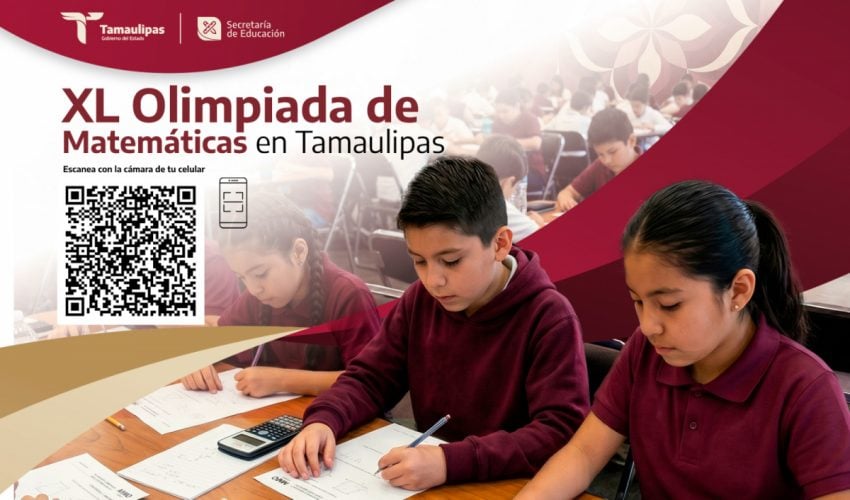 XL Olimpiada de Matemáticas en Tamaulipas