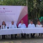 Entrega de obras en beneficio del Telebachillerato Comunitario (TBC) 018