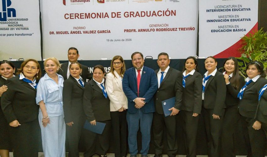 Ceremonia de Graduación de Programas de la UPN 281 Victoria