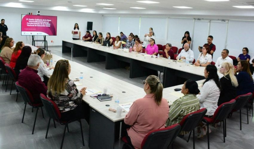 2ª. Sesión Ordinaria de la Mesa Interinstitucional Para el Fortalecimiento de la Política Nacional de Educación Inicial en Tamaulipas