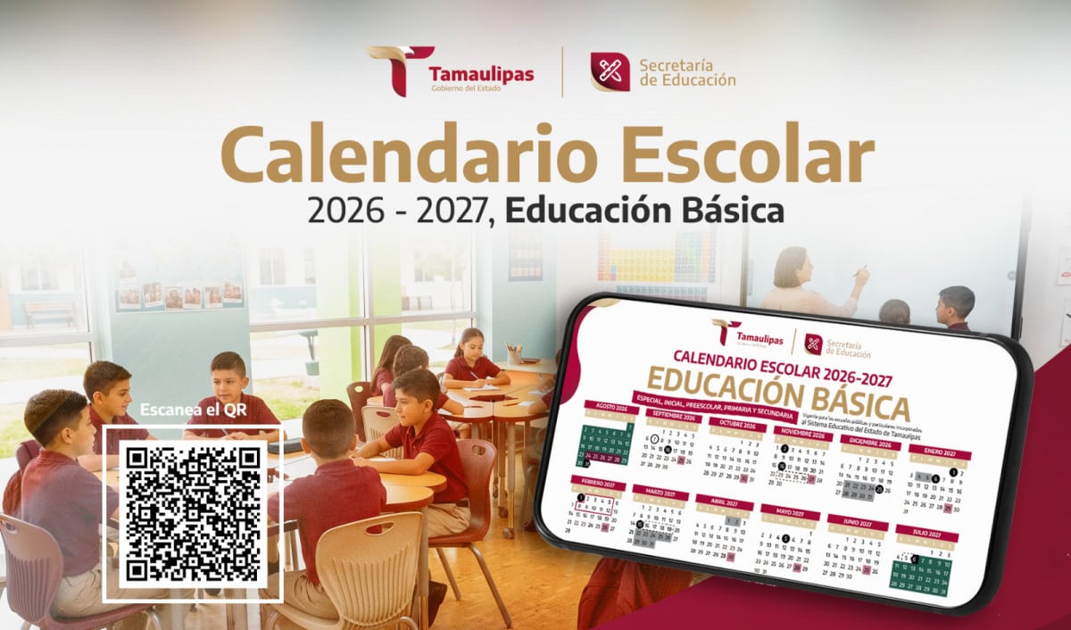 Calendario escolar 2026-2027, educación Básica