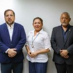 Secretario de Educación, se reunió con la presidenta municipal de Xicoténcatl, Mariela López Sosa