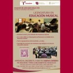 Apertura de la Licenciatura en Educación Musical, en el Colegio de San Juan Siglo XXI, Escuela Superior de Música