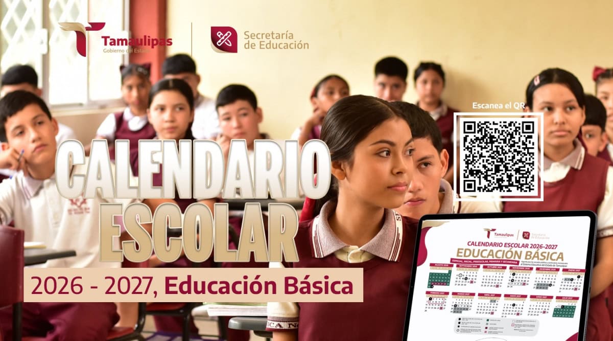 Calendario Escolar 2026-2027, Educación Básica.