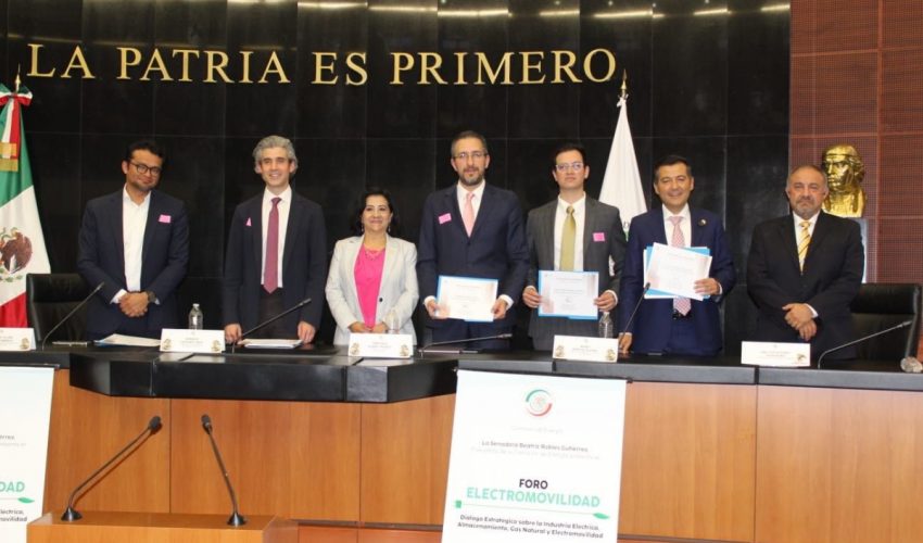 Destaca Tamaulipas avances en materia de electromovilidad en el Senado de la República