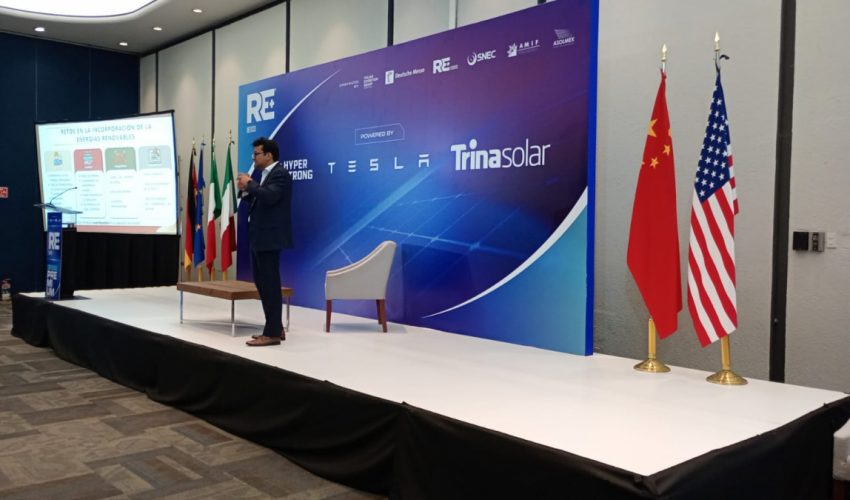 Participa SEDENER en Re+México con ponencia sobre transición energética y confiabilidad del sistema