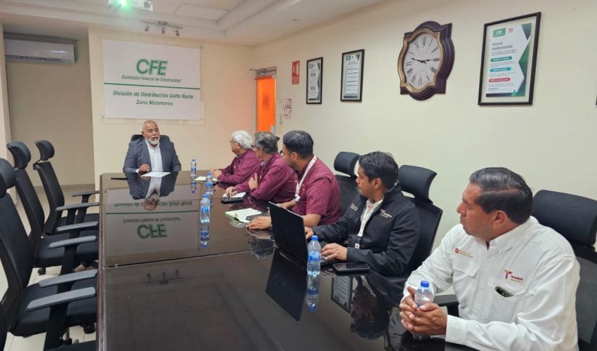 Gobierno de Tamaulipas y CFE atienden y restablecen el suministro eléctrico tras las lluvias