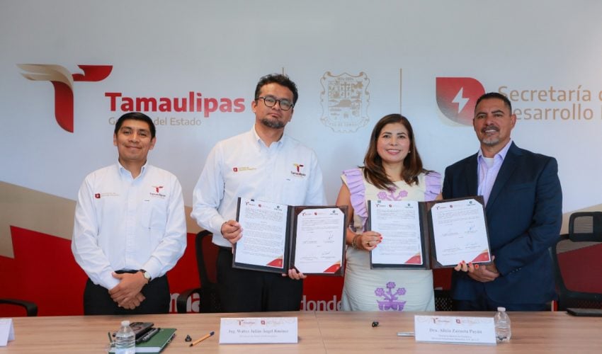Consolidan SEDENER y Eservices alianza en favor del sector petrolífero en Tamaulipas
