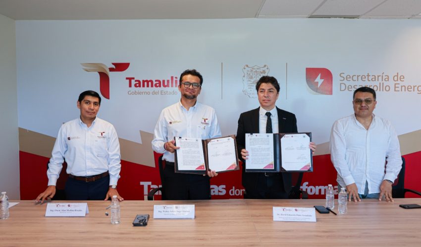 Fortalece Tamaulipas la transformación del sistema energético en alianzas con la academia