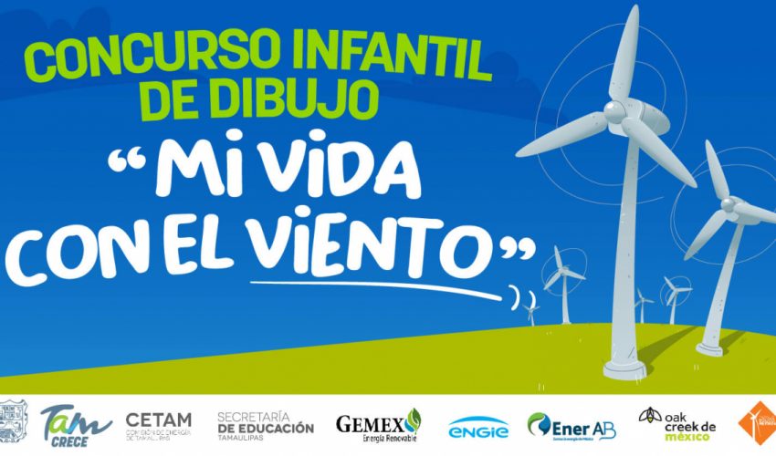 Concurso infantil de dibujo: Mi vida con el viento