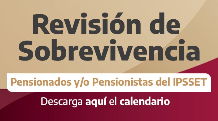 Calendario Revisión de Sobrevivencia