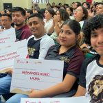 Entrega ITABEC “Becas Futuro Tamaulipas” en Matamoros