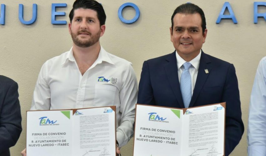 Firma ITABEC Convenio con el R. Ayuntamiento de Nuevo Laredo