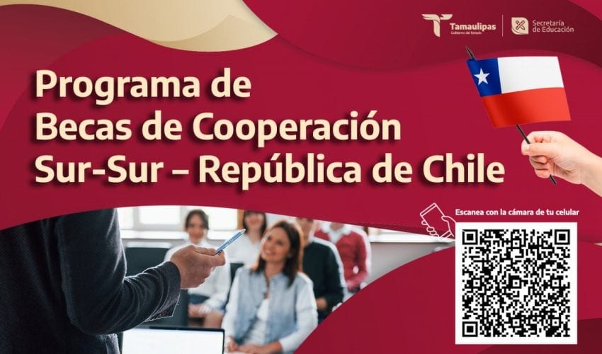 Programa de Becas de Cooperación Sur-Sur República de Chile, Convocatoria Año 2026