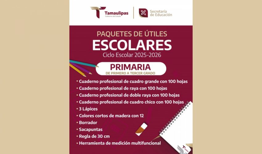 Video: Paquetes de Útiles Escolares – Primaria 1.ᵉʳ a 3.ᵉʳ grado