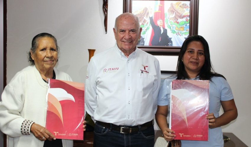 Avanza Tamaulipas en regularización de terrenos;  da certeza jurídica a más de 7 mil familias