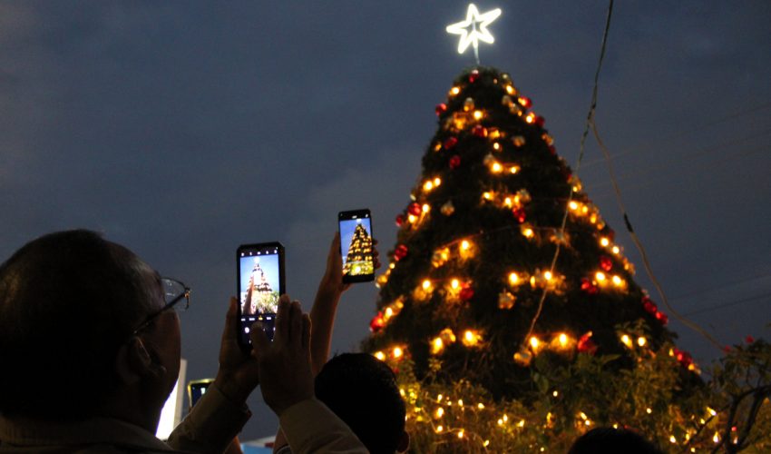 ITAVU FESTEJA LA NAVIDAD CON SU TRADICIONAL PINO
