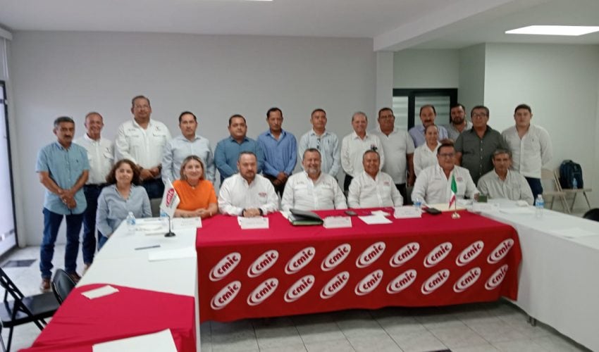 Reunión con la Cámara Mexicana de la Industria de la Construcción, CMIC Delegación Tamaulipas