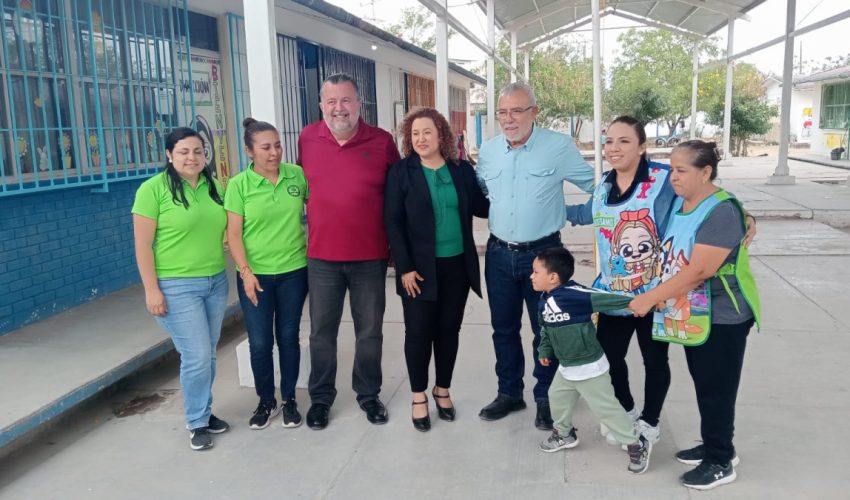 Visita al Jardín de Niños Oralia Guerra de Villarreal en Cd. Victoria, Tamaulipas