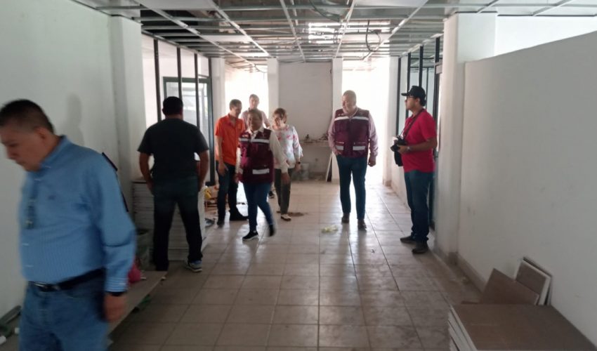 SUPERVISION DE TRABAJOS EN LA UNIDAD DE DOCENCIA DE 2 NIVELES EN LA UNIVERSIDAD POLITECNICA DE ALTAMIRA