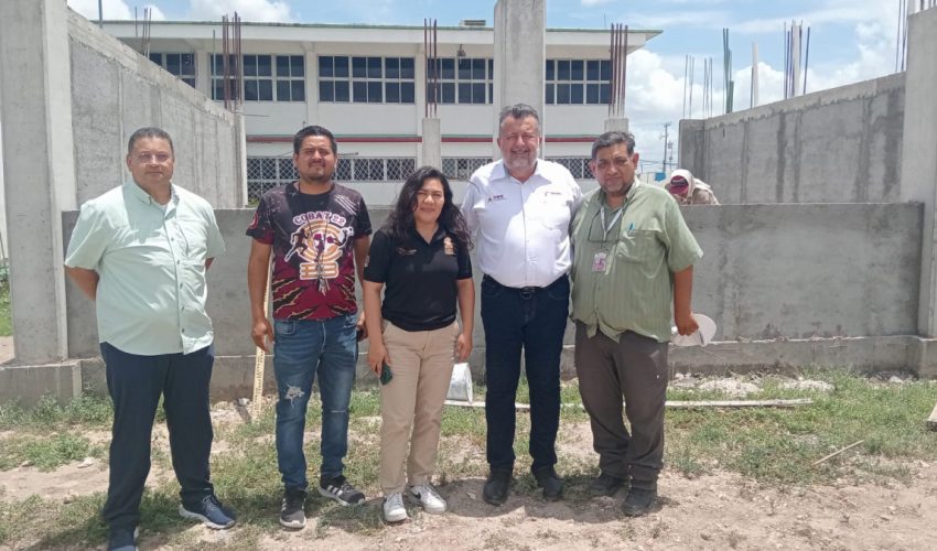 VISITA DE SUPERVISION DIVERSAS OBRAS EN PLANTELES EDUCATIVOS DE REYNOSA