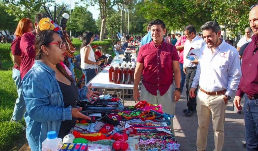 Realizan con éxito el segundo “Mercado Joven” en Ciudad Victoria