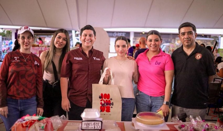 Realiza INJUVE la iniciativa de emprendimiento juvenil “Mercado Tamaulipas” en Ciudad Victoria