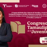 Convoca INJUVE a participar en el Congreso Tamaulipeco de la Juventud 2026