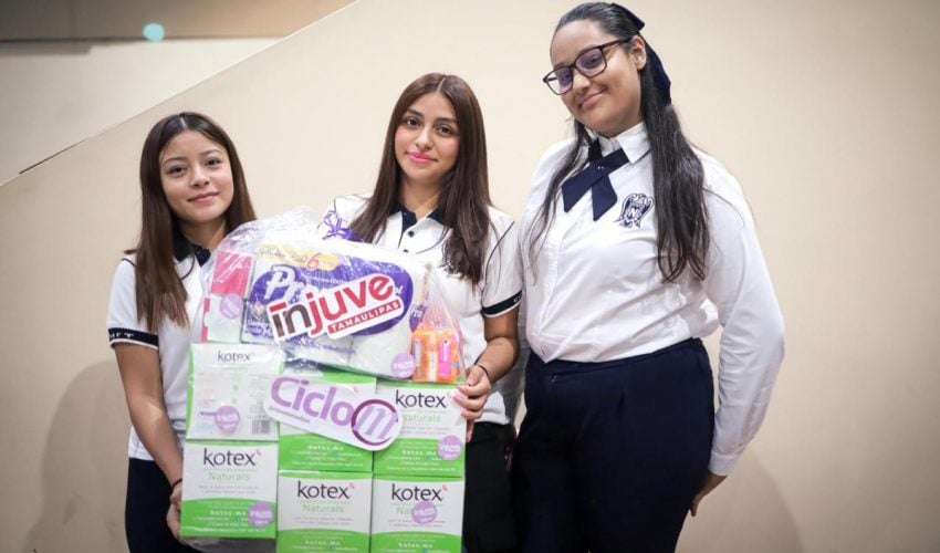 Impulsa el INJUVE la salud menstrual en instituciones educativas de la entidad