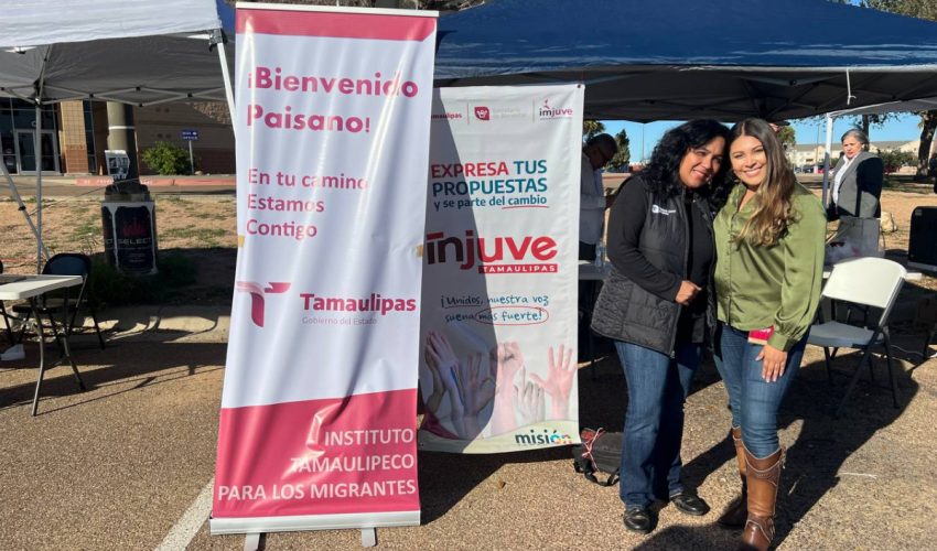 INJUVE Tamaulipas brindará atención a jóvenes paisanos