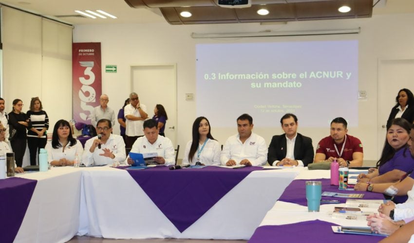 Imparte Instituto Tamaulipeco para los Migrantes Taller de Formación de Desplazamiento Forzado Interno, para fortalecer capacidades de servidores públicos