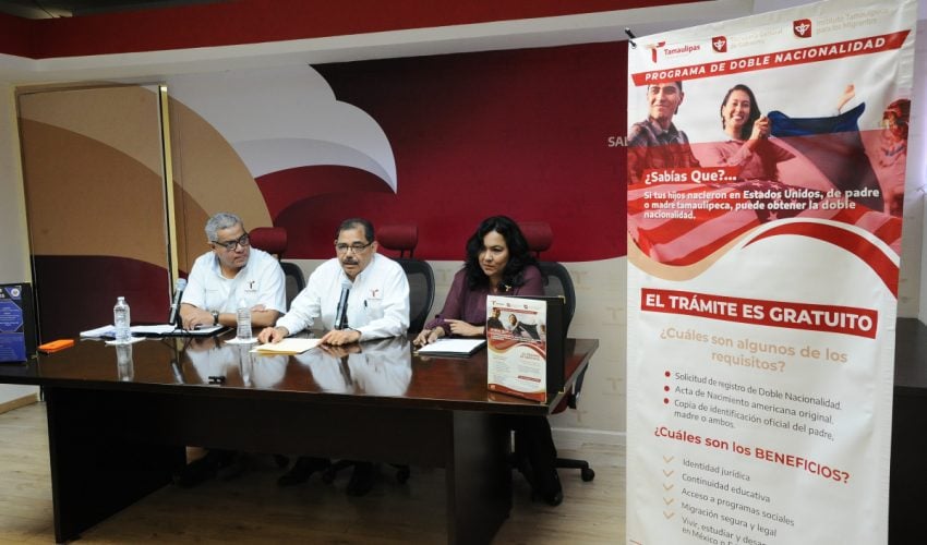 Anuncian Feria del Pasaporte Americano y Programa Estatal de Doble Nacionalidad